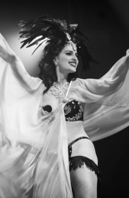Grace Hall performing at the 2014 Toronto Burlesque Festival Day 2
