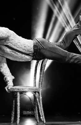 Jett Adore performing at the 2016 Toronto Burlesque Festival Thursday night show, Mixed Nuts, at the Virgin Mobile Mod Club.