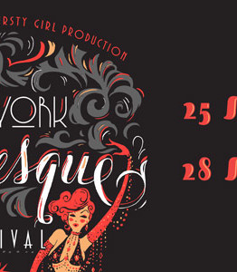 New York Burlesque Festival banner ad