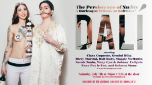 The Persistence of Nudity: A Burlesque Tribute to Salvador Dali @ Coney Island USA | New York | United States